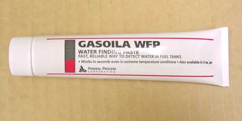 WT25 Gasoila Water Finding Paste 2.5 oz Tube